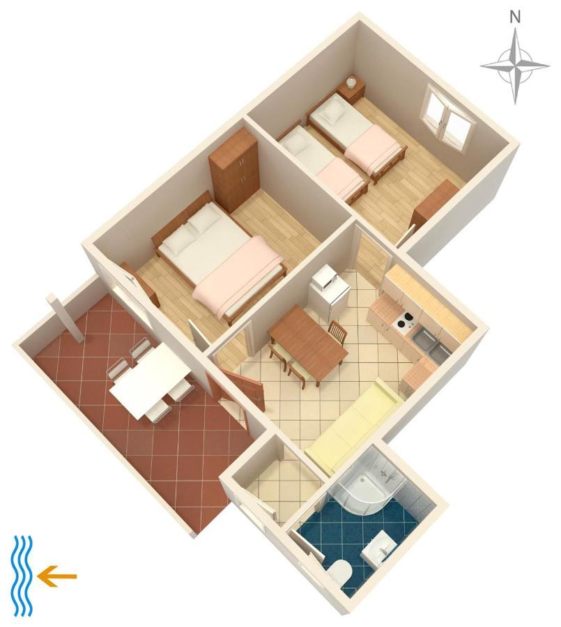 Apartment With A Parking Space - 7126